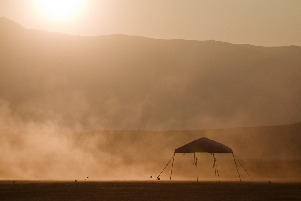 for a lot of folks, it was the first night to stay on the playa