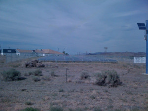 Nixon Health Center solar array, on your left just as you enter the town of Nixon