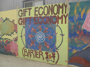 Gift Economy Center Camp Art