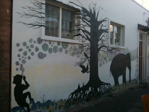 Mural on Rolador Photo by Maid Marian