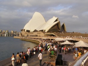 Sydney Opera House on Sunday Afternoon: Photo by Maid Marian
