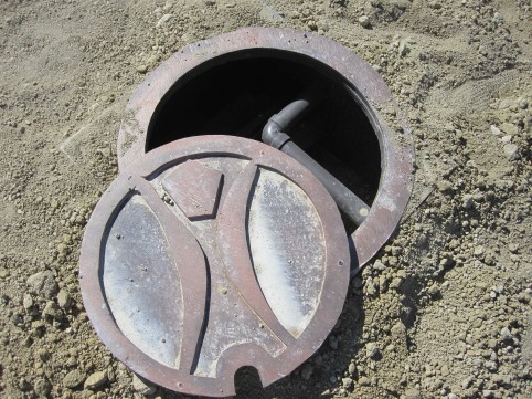 Manhole on the Playa