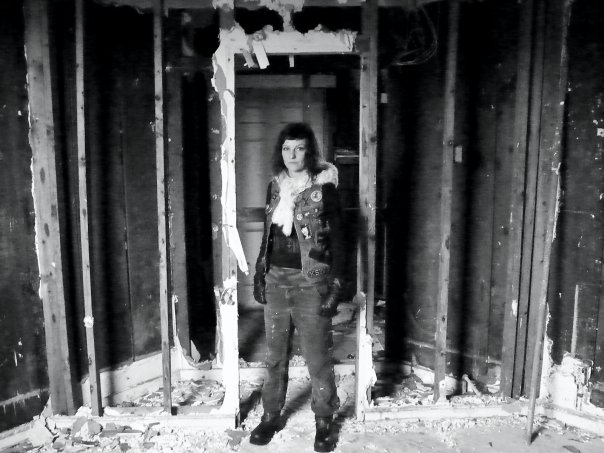 me standin' in my Lower Ninth Ward house, which I used my life savings to pay for in cash, and worked on really hard for a year and a half. I decided to abandon ship, and postpone the idea of fixing it up, until they stopped spraying Corexit, which they HAVE NOT, because the OCEAN FLOOR IS STILL LEAKING.