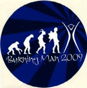 An excellent Burning Man sticker!