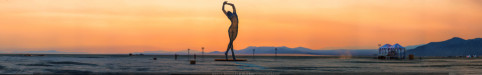 Burning Man Art Preview:  Truth is Beauty panorama