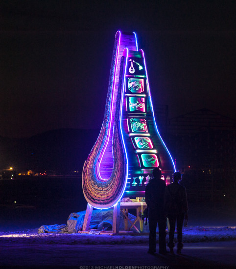 Burning Man Art Preview: Hawaii CoRE project