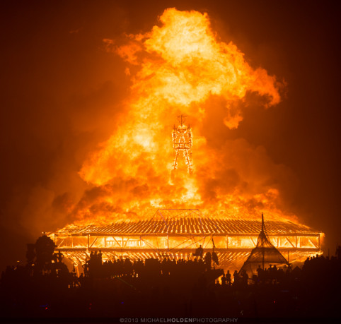 Burning Man 2013: Cargo Cult Night of the Burn