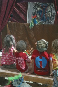 Earth Guardians puppet show, 2011 (photo by Karina O'Connor)