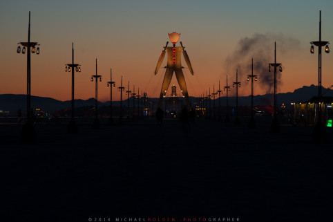 The Man at Sunrise with Dragon Smelter by Danny Macchiarini maki