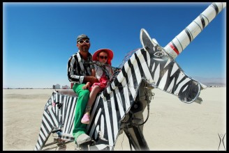 Zebra riders (Photo by Omer Sehayek)