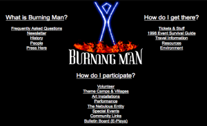 Burningman.com circa 1997