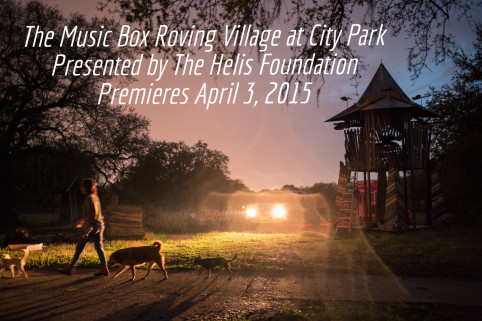 The Music Box Roving Village by New Orleans Airlift, 2015 (Photo courtesy of the artist)
