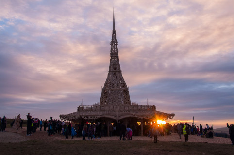 Temple at sunset (Photo by Josh Lease)