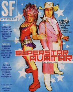 superstar avatar SF weekly cover