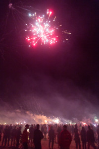 Fireworks at Early Man