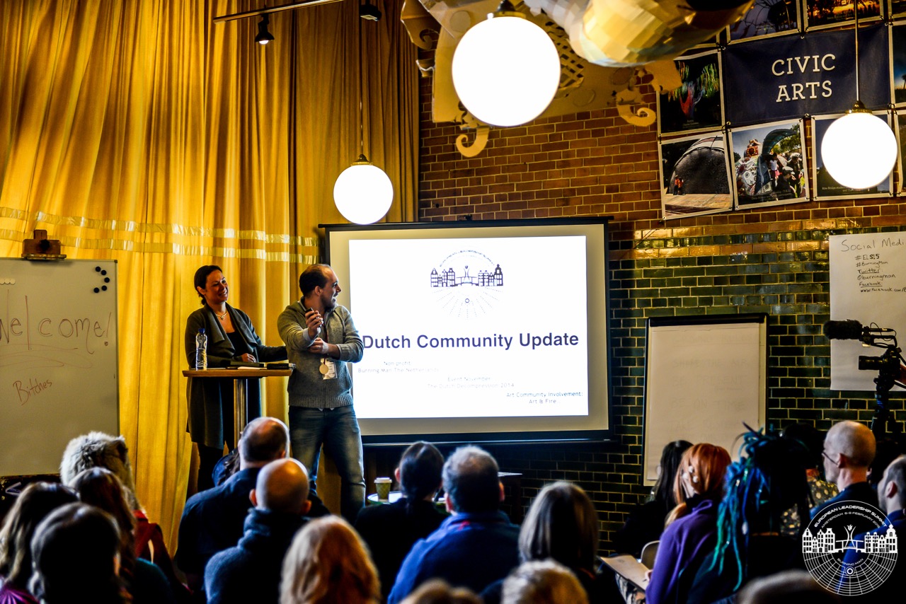 Gaby Thijsse and Daniel Lumkeman give an update on the Dutch community's growth and development at the European Leadership Summit in Amsterdam in February, 2015.