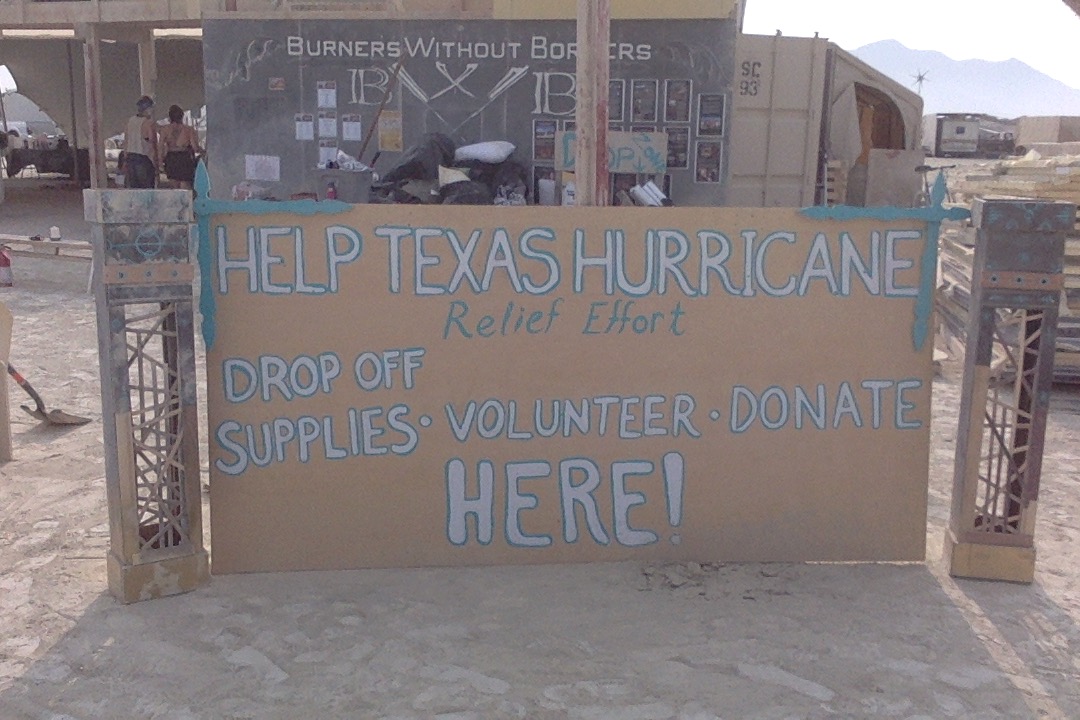After Onplaya Campaign, Burners Head Out for Hurricane Harvey Recovery