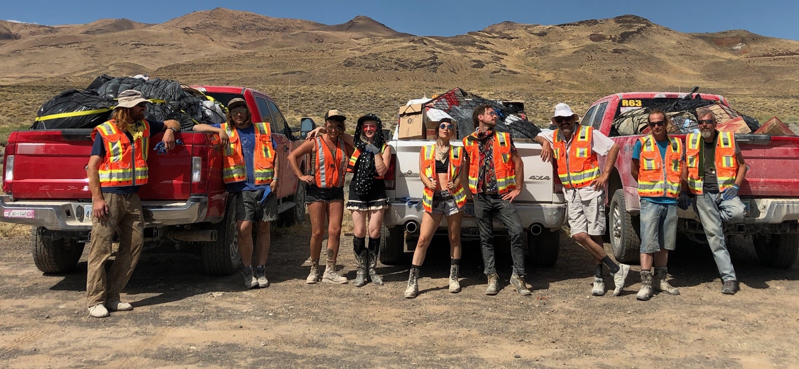 Burning Man Restoration Crew Completes Initial Highway Cleanup