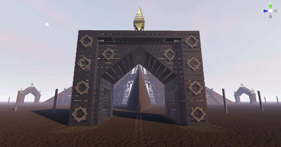 Side Gate Ethereal Empyrean Experience 2020 Virtual Temple