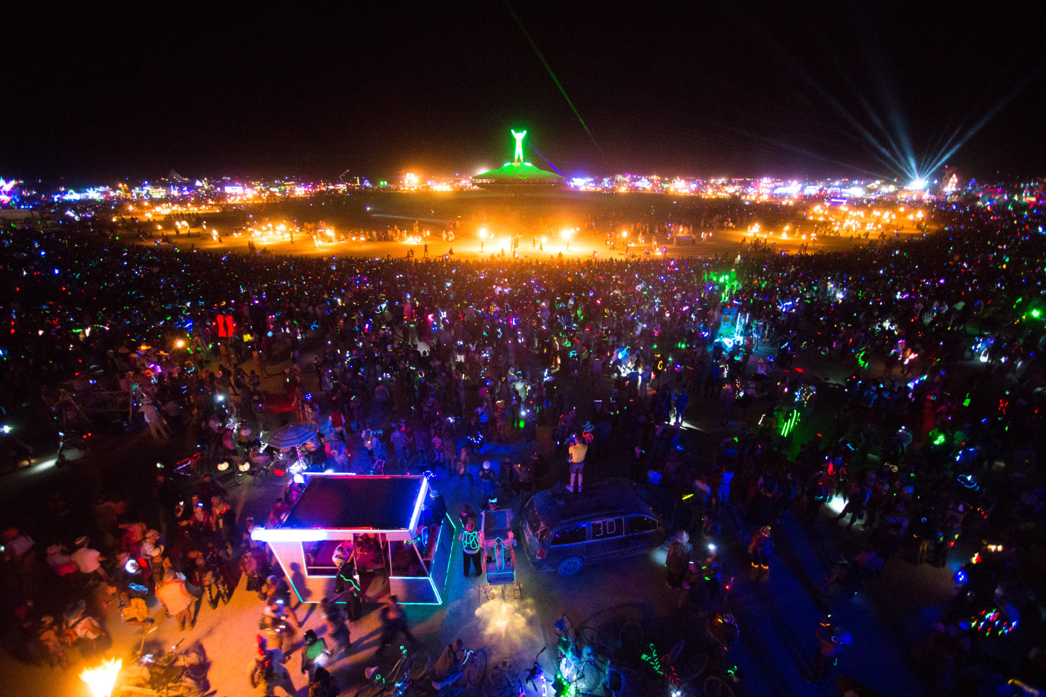 Live at Burning Man