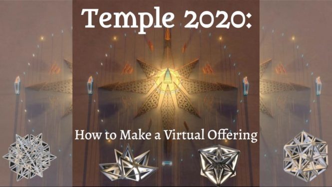 How to Make a Virtual Offering at the Temple