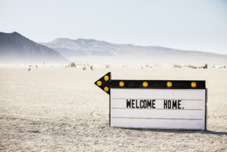 "Welcome Home", 2019 by Olivia Steele (Photo by Scott London)