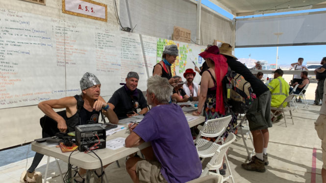 Art Support Services in Black Rock City, 2019