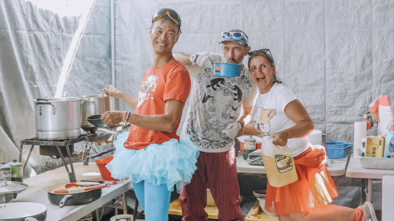 Bees, Saunas and Ramen International Burners in BRC and Back at Home