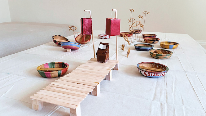 Do Baskets Dream of Flying Fish by Hui Woon Tan