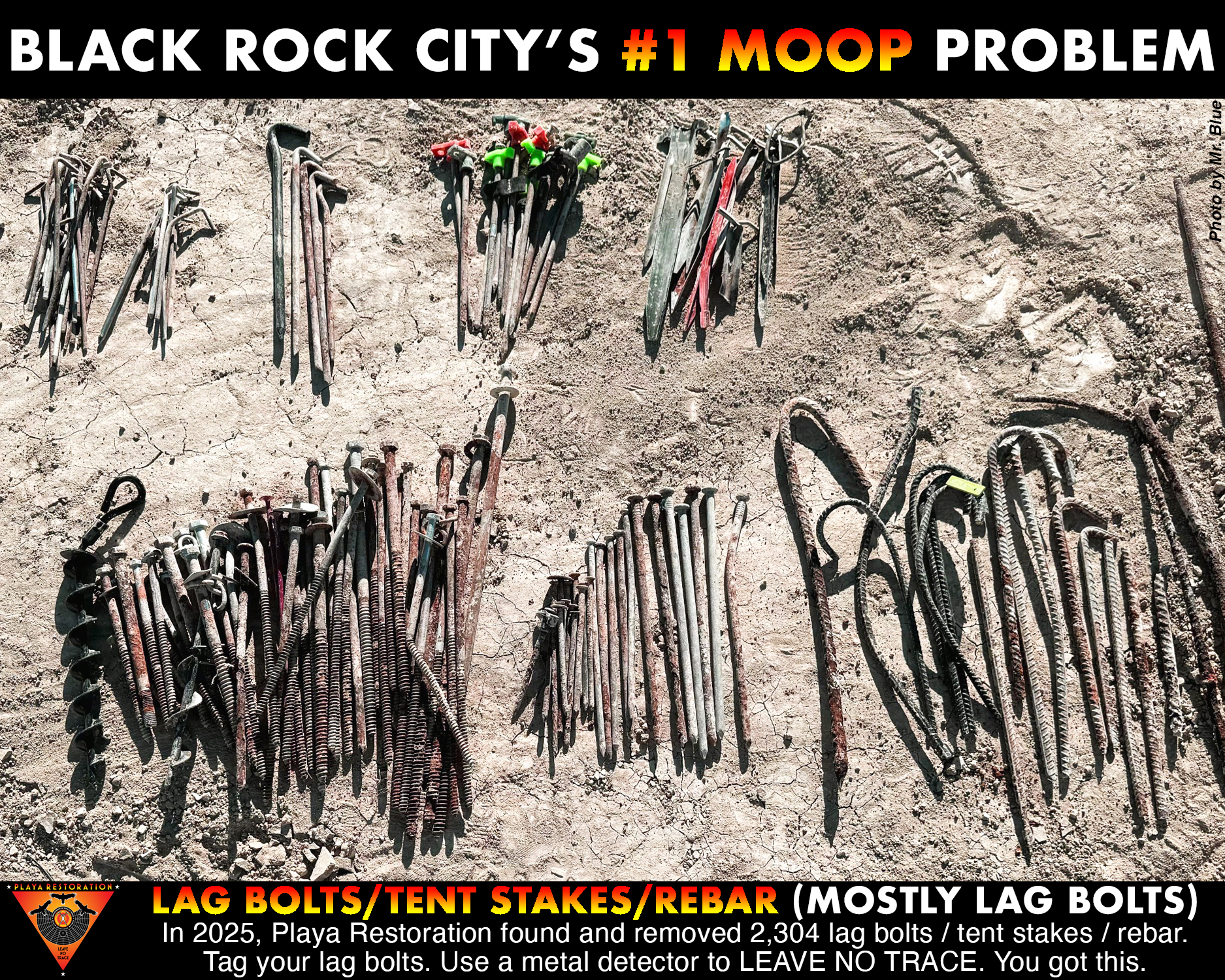 Black Rock City's #1 MOOP problem