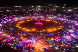 Black Rock City 2025: Fire Conclave Before the Burn (Photo by Duncan Rawlinson)