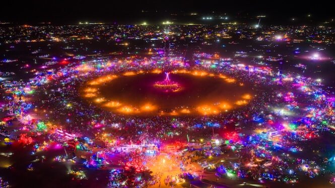 Black Rock City 2025: Fire Conclave Before the Burn (Photo by Duncan Rawlinson)