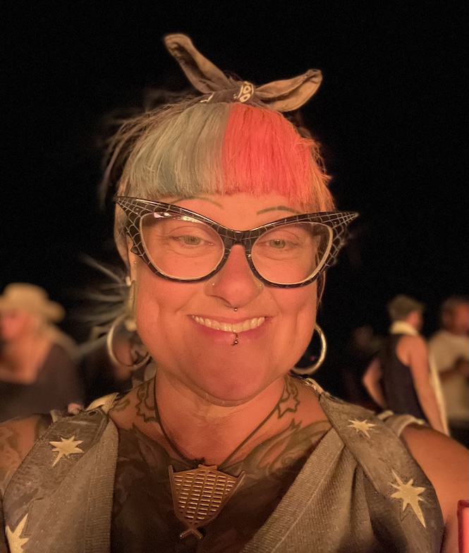 Julie Starr (aka VegasQueen) in Black Rock City