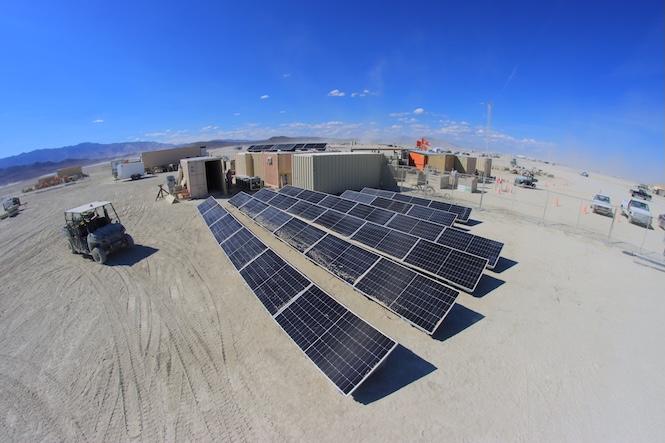 DPW Depot solar grid, 2025 (Photo by Guillermo 'Memo' Perez)